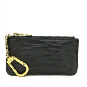 Authentic LouisVuitton epi pochette coin